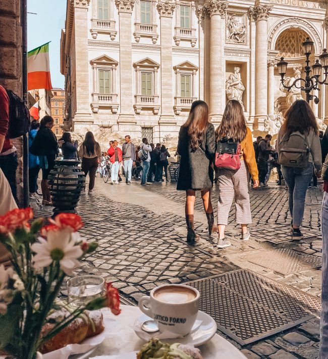 róma, trevi kút, reggelizőhely, legjobb reggeliző