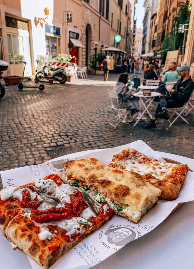 breakfast pizza, reggeli, pizza, fociacca pizza, finom reggeli, Róma, legjobb reggelizőhely, római, fociacca szendvics, legjobb pizza Rómában, Róma utazás