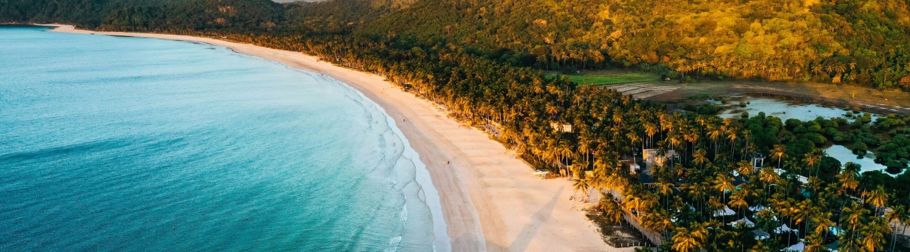 palawan, palawan island, el nido, nacpan beach